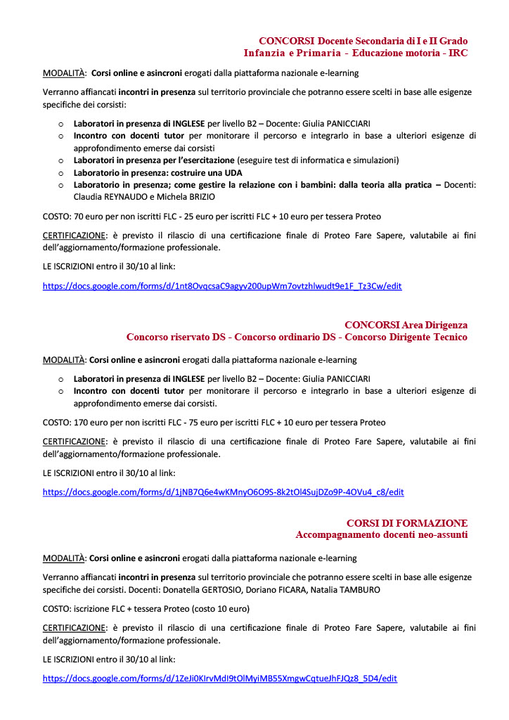 Concorso PNRR docenti scuola secondaria: le domande dalle 14.00 dell'11  dicembre alle 23.59 del 9 gennaio - FLC CGIL Ragusa - Federazione  Lavoratori della Conoscenza